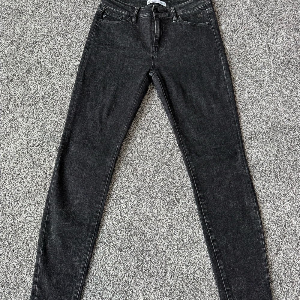 KanCan Women's Black High Rise Jeans